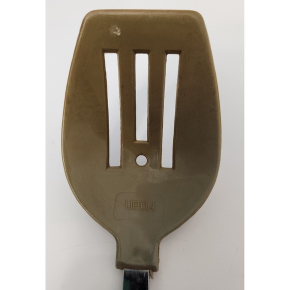 Vintage HOAN Slotted Spoon Spatula Utensil Nylon Retro Kitchen made in Hong Kong - Picture 2 of 7